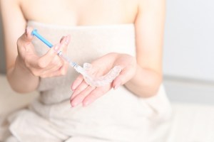 take home tray gel filling